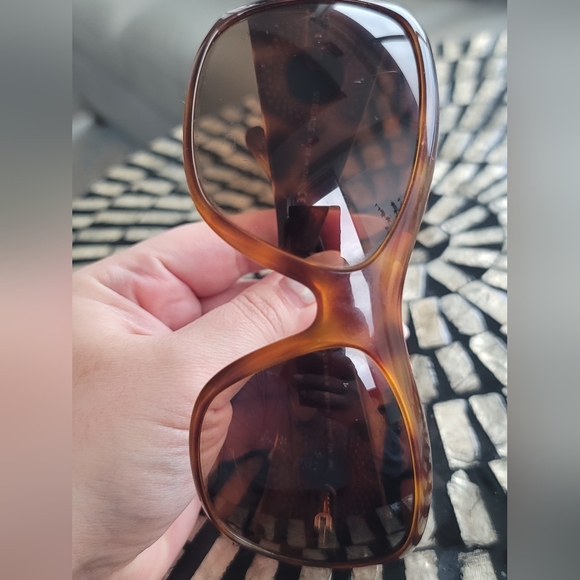 Versace Havana Brown Vintage Sunglasses - Picture 10 of 15